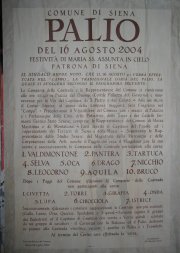 Le Palio de Sienne